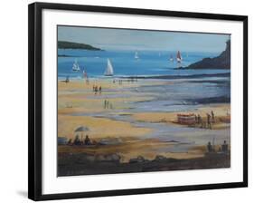 Beach-Jennifer Wright-Framed Giclee Print