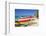 Beachboats Isla Mujeres Mexico-null-Framed Art Print
