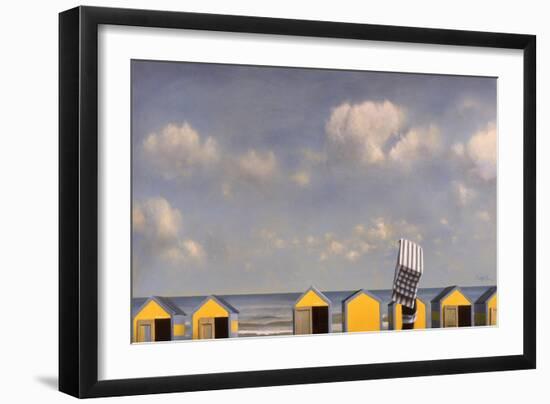 Beachboy-Mark Van Crombrugge-Framed Art Print