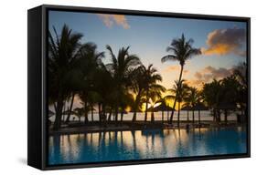 Beachcomber Dinarobin Hotel, Le Morne Brabant Peninsula, Black River, West Coast, Mauritius-Jon Arnold-Framed Stretched Canvas