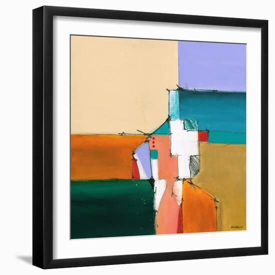 Beachcomber I-Joe DiGiulio-Framed Art Print