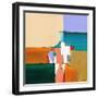 Beachcomber I-Joe DiGiulio-Framed Art Print