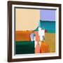 Beachcomber I-Joe DiGiulio-Framed Art Print