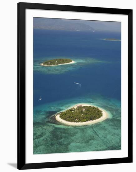 Beachcomber Island Resort and Treasure Island Resort, Mamanuca Islands, Fiji-David Wall-Framed Photographic Print