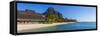 Beachcomber Paradis Hotel, Le Morne Brabant Peninsula, Black River (Riviere Noire), Mauritius-Jon Arnold-Framed Stretched Canvas