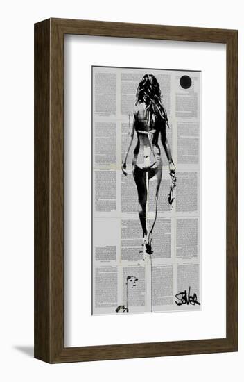 Beachcomber-Loui Jover-Framed Art Print