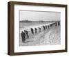 Beachcombers Searching Brighton Beach for Treasure-null-Framed Photographic Print