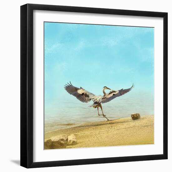 Beachdancing-Jai Johnson-Framed Giclee Print