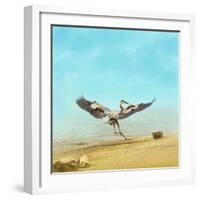 Beachdancing-Jai Johnson-Framed Giclee Print