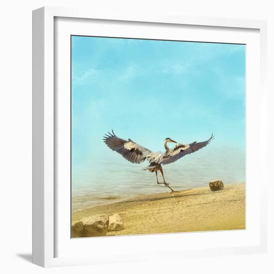 Beachdancing-Jai Johnson-Framed Giclee Print