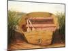 Beached Dinghy-Karl Soderlund-Mounted Art Print