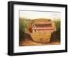 Beached Dinghy-Karl Soderlund-Framed Art Print