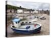 Beached Fishing Boat in the Harbour at Stonehaven, Aberdeenshire, Scotland, United Kingdom, Europe-Mark Sunderland-Stretched Canvas