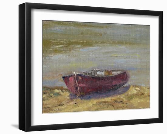 Beached Red-Marilyn Wendling-Framed Art Print