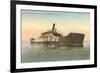 Beached Steamer, Cape May, New Jersey-null-Framed Premium Giclee Print