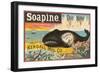 Beached Whale Cleaned by Soapine-null-Framed Premium Giclee Print