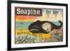 Beached Whale Cleaned by Soapine-null-Framed Art Print