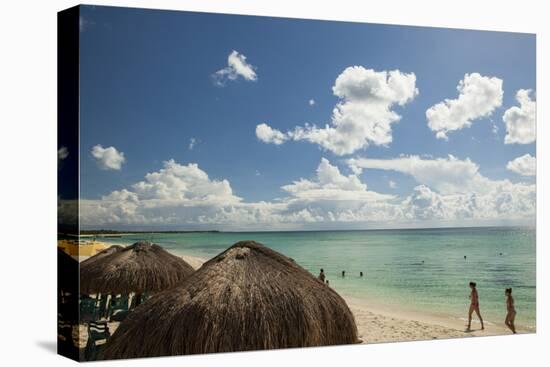 Beaches and Resorts on the West Side of Isla Cozumel, Mexico-Michel Benoy Westmorland-Stretched Canvas