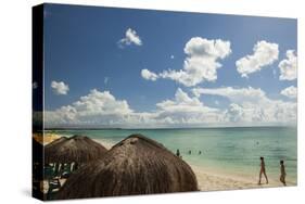 Beaches and Resorts on the West Side of Isla Cozumel, Mexico-Michel Benoy Westmorland-Stretched Canvas