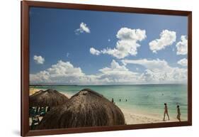 Beaches and Resorts on the West Side of Isla Cozumel, Mexico-Michel Benoy Westmorland-Framed Photographic Print