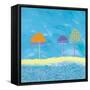Beaches are Golden-Helen Joynson-Framed Stretched Canvas
