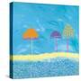 Beaches are Golden-Helen Joynson-Stretched Canvas