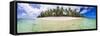 Beachfront at Royale Takitumu Luxury Villas, South Pacific Ocean-Matthew Williams-Ellis-Framed Stretched Canvas