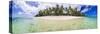 Beachfront at Royale Takitumu Luxury Villas, South Pacific Ocean-Matthew Williams-Ellis-Stretched Canvas
