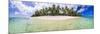 Beachfront at Royale Takitumu Luxury Villas, South Pacific Ocean-Matthew Williams-Ellis-Mounted Photographic Print