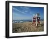 Beachfront, Charleston Beach, Rhode Island, USA-Walter Bibikow-Framed Photographic Print