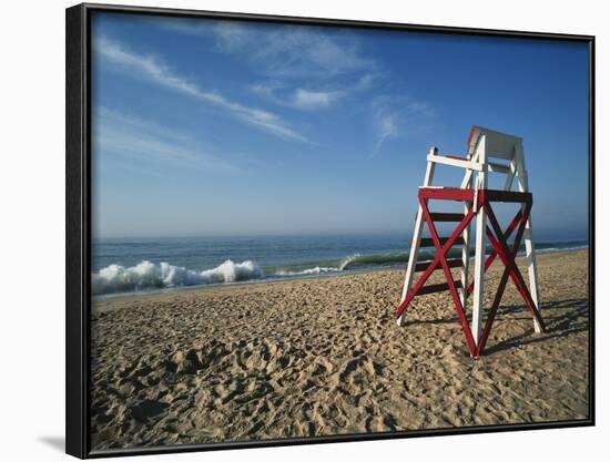 Beachfront, Charleston Beach, Rhode Island, USA-Walter Bibikow-Framed Photographic Print