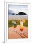 Beachfront Cocktails at Pantai Tanjung Rhu-Gavin Hellier-Framed Photographic Print