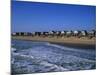 Beachfront Homes, Atlantic, Nags Head-Barry Winiker-Mounted Photographic Print