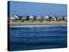 Beachfront Homes, Atlantic, Nags Head-Barry Winiker-Stretched Canvas