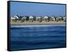 Beachfront Homes, Atlantic, Nags Head-Barry Winiker-Framed Stretched Canvas