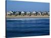 Beachfront Homes, Atlantic, Nags Head-Barry Winiker-Stretched Canvas