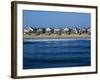 Beachfront Homes, Atlantic, Nags Head-Barry Winiker-Framed Photographic Print