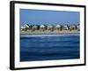 Beachfront Homes, Atlantic, Nags Head-Barry Winiker-Framed Photographic Print