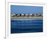 Beachfront Homes, Atlantic, Nags Head-Barry Winiker-Framed Photographic Print