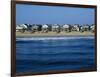 Beachfront Homes, Atlantic, Nags Head-Barry Winiker-Framed Photographic Print