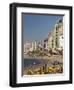 Beachfront Hotels in Late Afternoon, Tel Aviv, Israel-Walter Bibikow-Framed Photographic Print