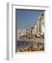 Beachfront Hotels in Late Afternoon, Tel Aviv, Israel-Walter Bibikow-Framed Photographic Print