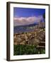 Beachfront on Playa Icacos, Acapulco, Mexico-Walter Bibikow-Framed Premium Photographic Print