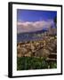 Beachfront on Playa Icacos, Acapulco, Mexico-Walter Bibikow-Framed Premium Photographic Print