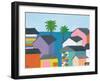 Beachfront Property 2-Jan Weiss-Framed Art Print