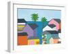 Beachfront Property 2-Jan Weiss-Framed Art Print