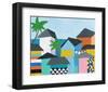 Beachfront Property 3-Jan Weiss-Framed Art Print