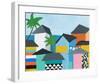 Beachfront Property 3-Jan Weiss-Framed Art Print