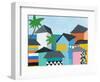 Beachfront Property 3-Jan Weiss-Framed Art Print