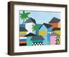Beachfront Property 3-Jan Weiss-Framed Art Print